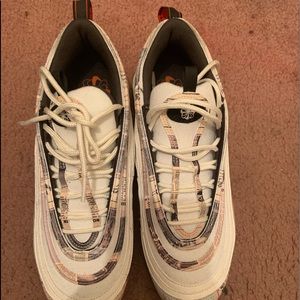 AIR MAX 97 NEWSPAPER GREAT CONDITION* WORN ONCE